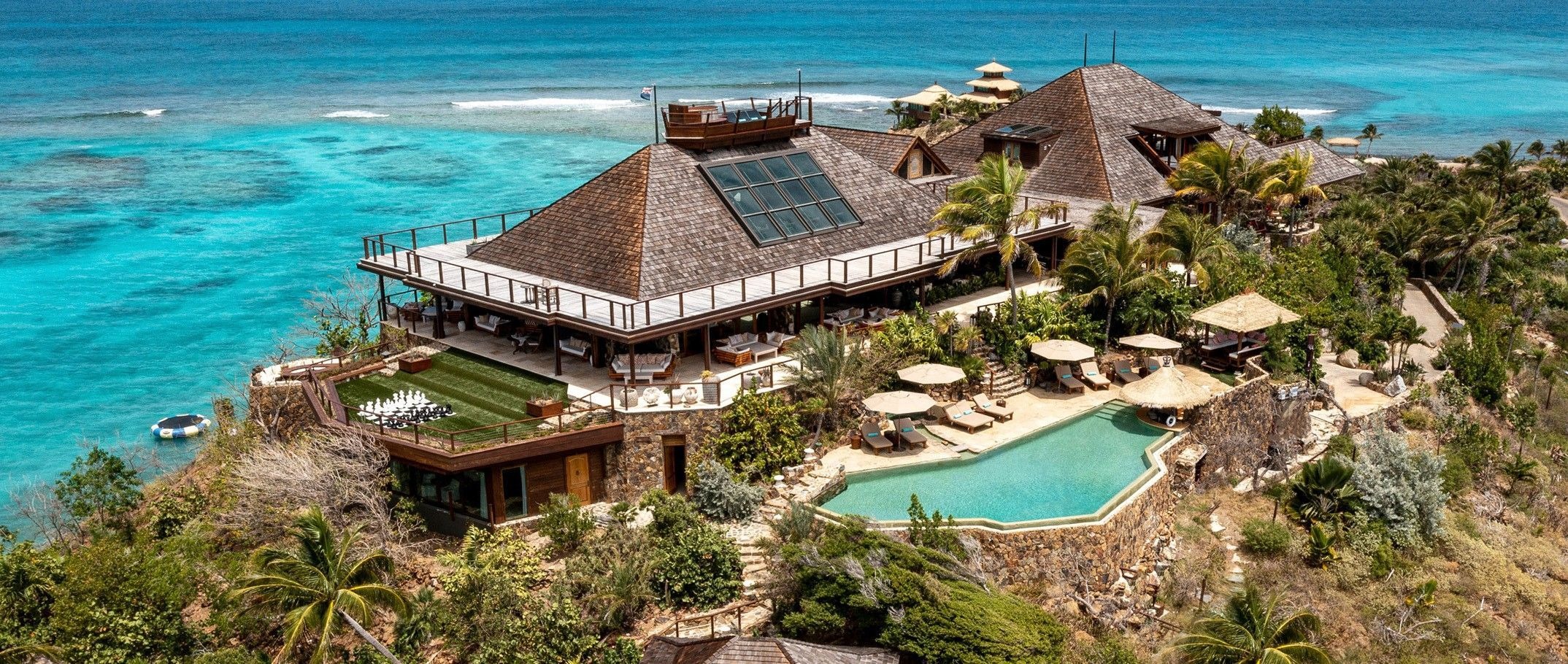 Richard Branson’s Private Island Vacation